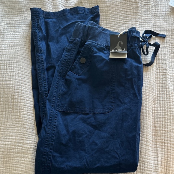 Flamingos Straight Leg Pant with Drawstring Waist - Picture 8 of 8